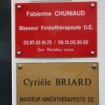 Image de Cabinet  Masseurs  Kiné :  Fabienne Chuniaud et Cyrièle Briard
