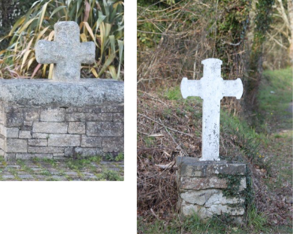Photographies de la croix de Bel et de l'h&ocirc;pital